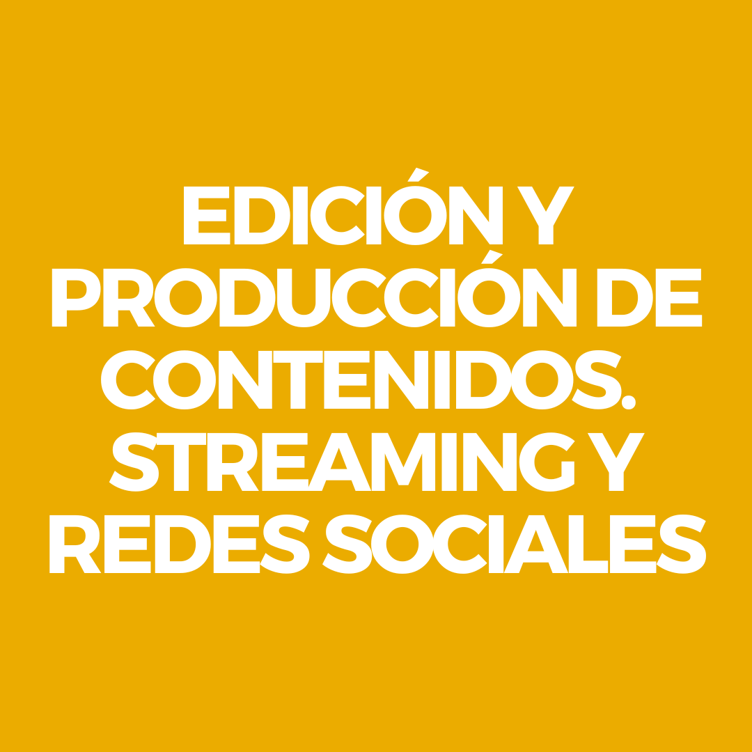 Curso de Edicion y Produccion