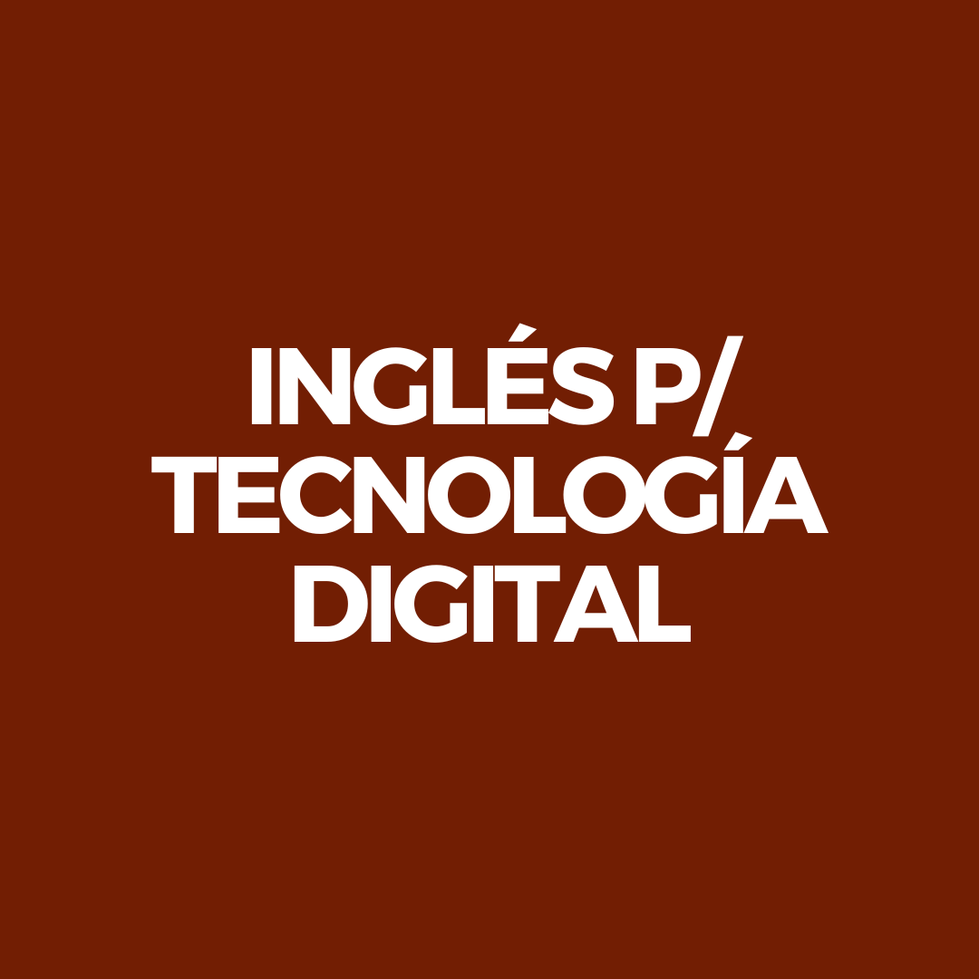 Curso de Ingles para Tecnologia Digital