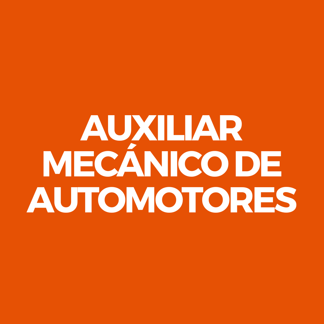 Curso de Auxiliar mecanico de automotores